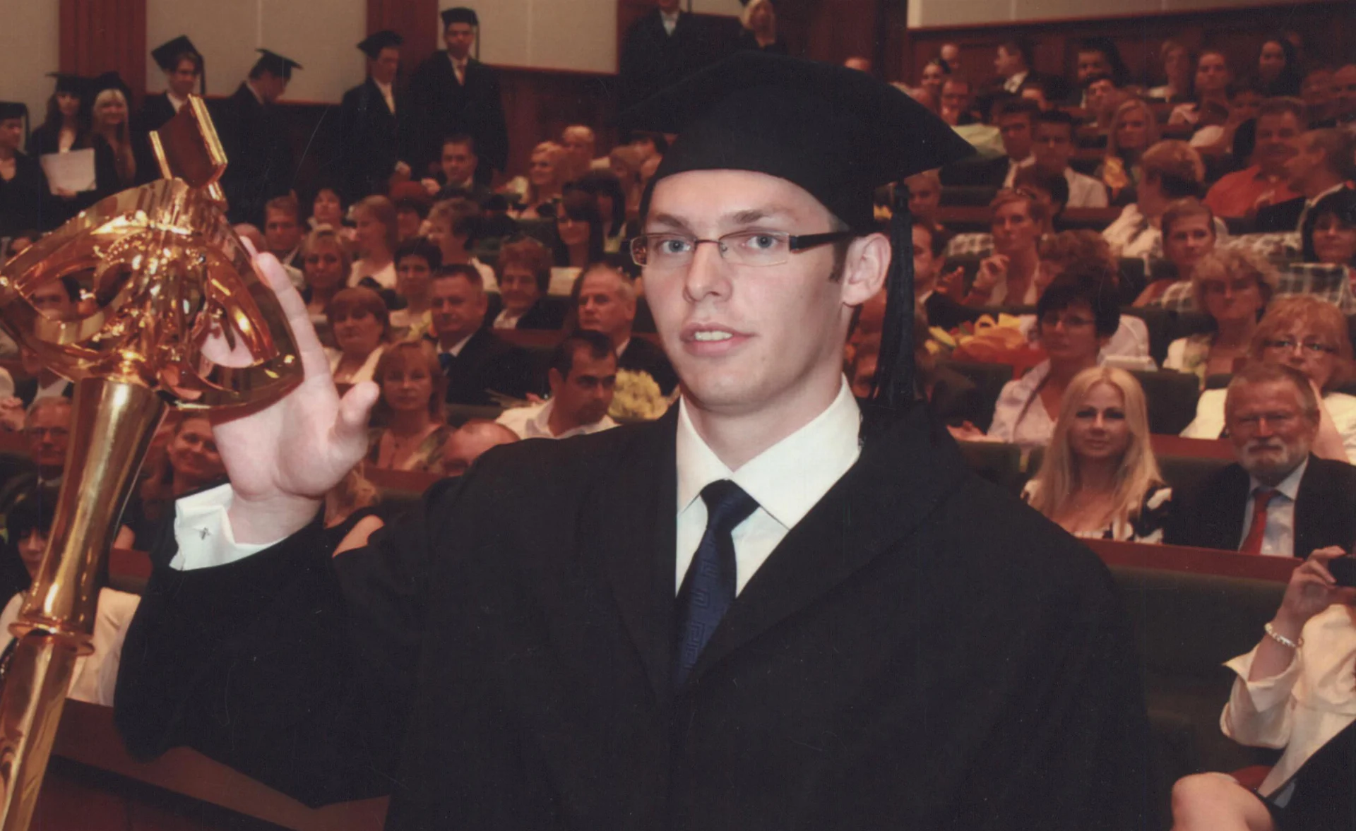 Juraj Mikúš na promócii