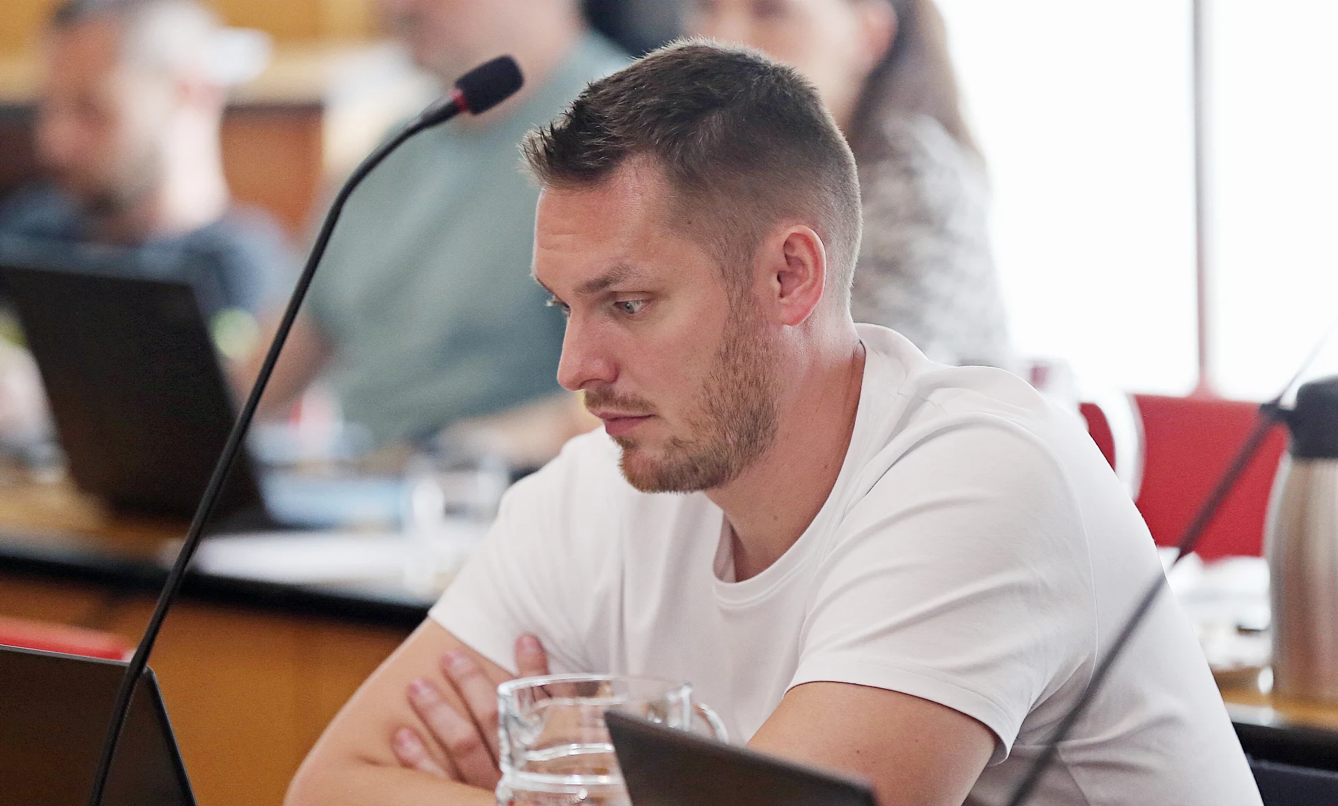 Juraj Mikúš na rokovaní zastupiteľstva